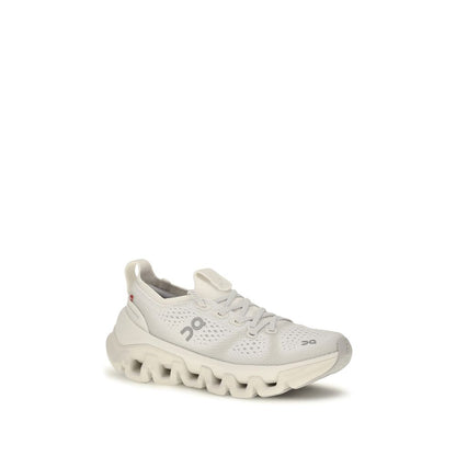 Athletic Sneakers by ON for women in fabric mesh beige features an exquisite silhouette, showcasing the premium athletic style of the Women's Athletic Fabric Mesh Sneakers with an exquisite finish.