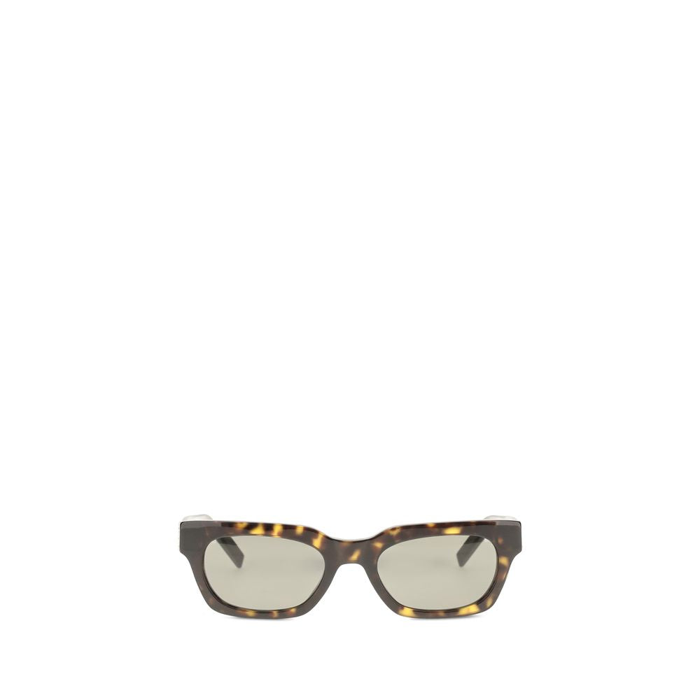 This Sunglasses by Saint Laurent for women in virgin wool brown & signature presents a sumptuous silhouette, showcasing a sumptuous in brown coloured frame and high-performance .