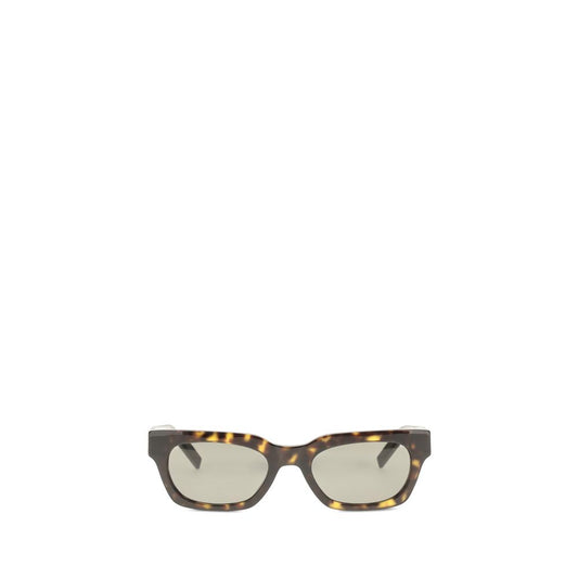 This Sunglasses by Saint Laurent for women in virgin wool brown & signature presents a sumptuous silhouette, showcasing a sumptuous in brown coloured frame and high-performance .