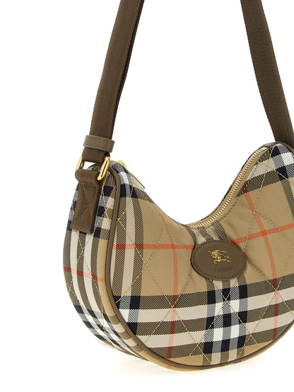 Crossbody Quilted Handbag by Burberry for women in polyamide polyurethane leather multicolor features a transformative sophistication silhouette, showcasing a secure zipper, ample , and versatile crossbody-strap, shoulder-strap & adjustable-strap for a transformative sophistication look.