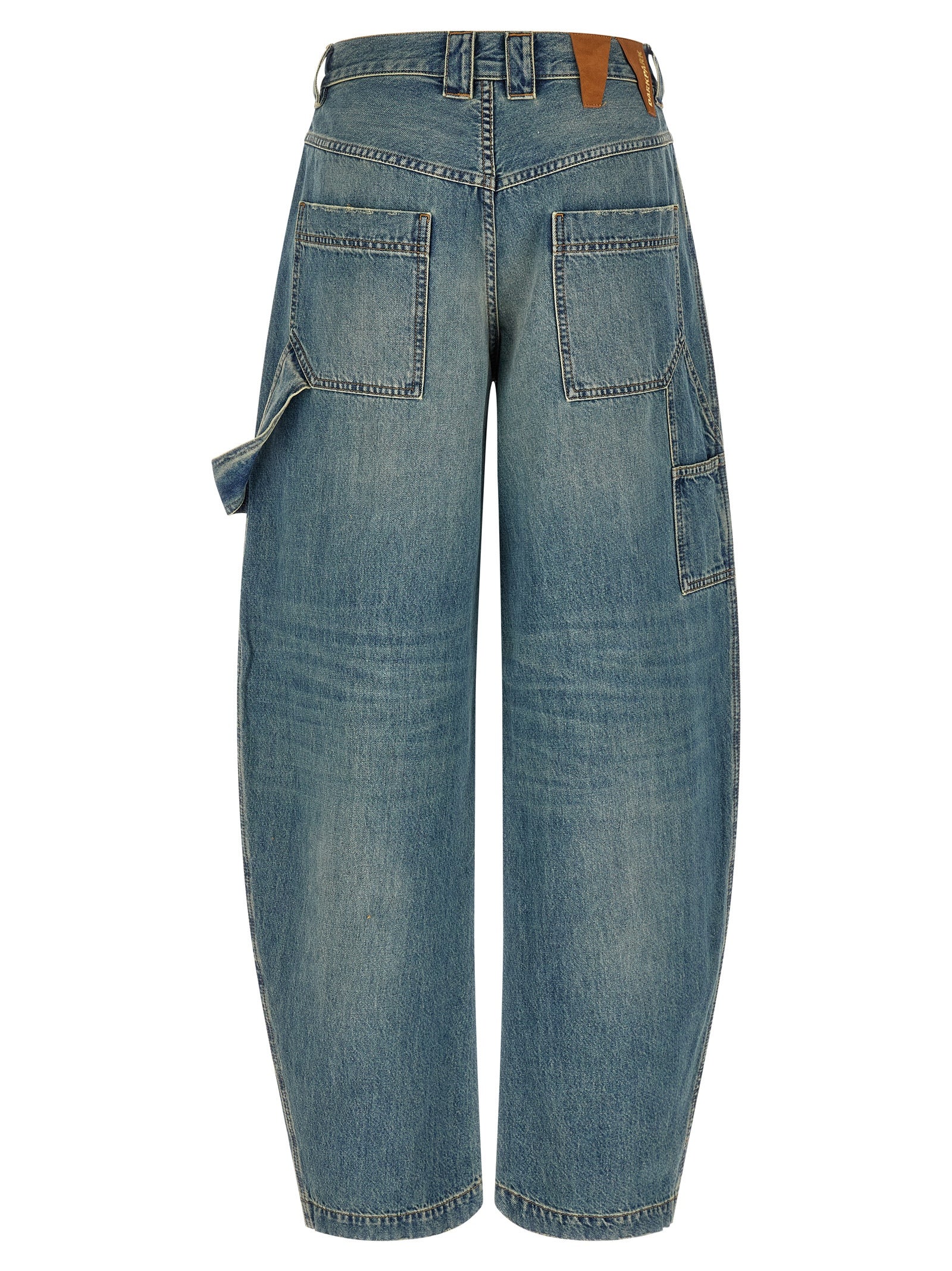 Jeans by Darkpark for women in denim cotton blue, brown & signature features an sophisticated and relaxed-fit with a precise long, creating a sophisticated and sophisticated silhouette.