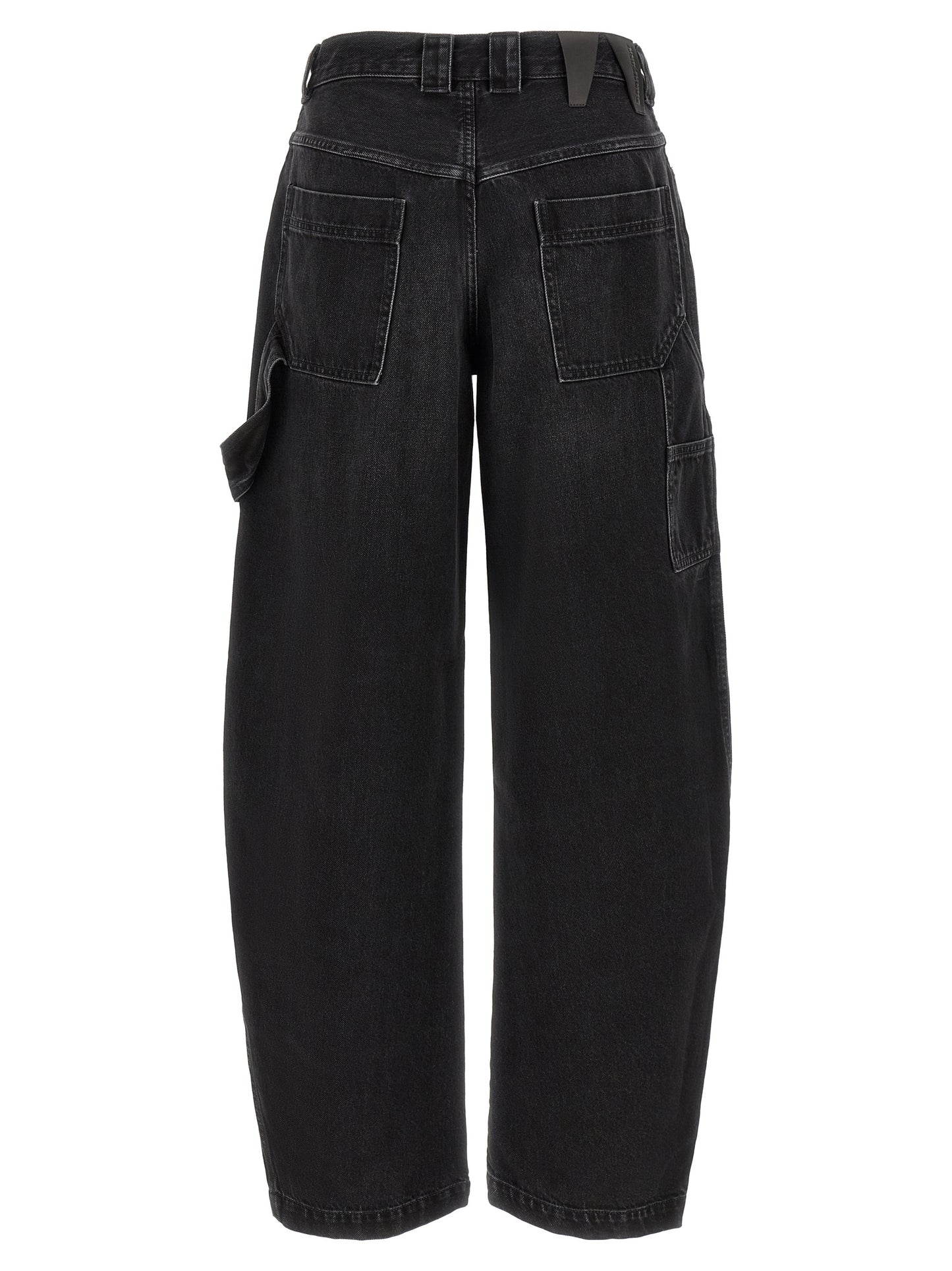 Jeans by Darkpark for women in cotton denim gradient & black presents a tailored silhouette, showcasing a tailored relaxed-fit and long cut with a refined for a truly tailored aesthetic.