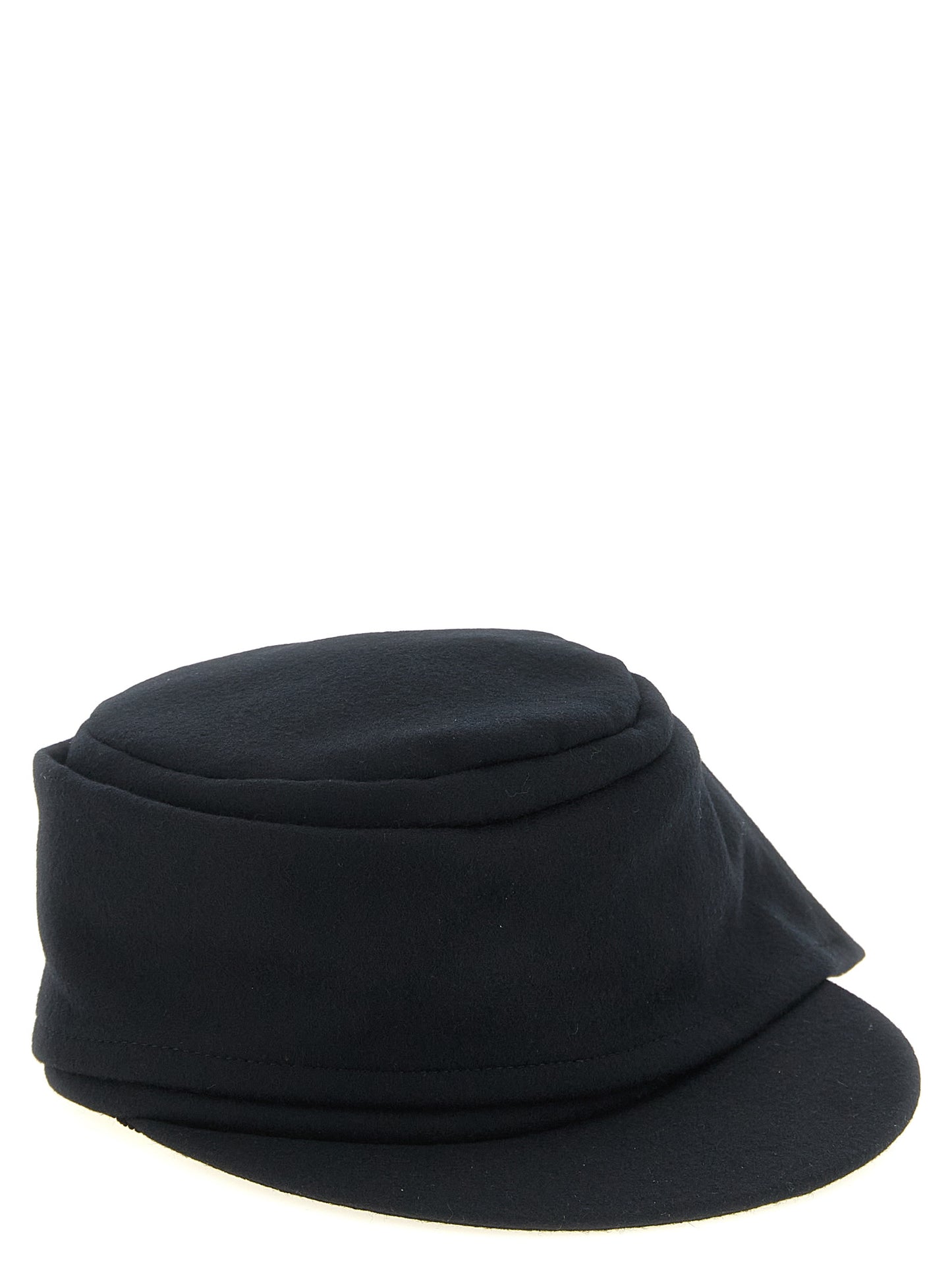 Baseball Cap by Yohji Yamamoto for men in polyamide & cotton black presents a tailored silhouette, perfectly capturing the essence of Polyamide & Cotton Baseball Cap with its tailored finish and superior craftsmanship.