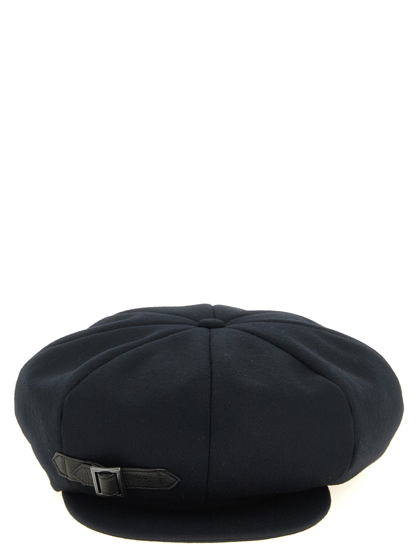 Baseball Cap by Yohji Yamamoto for men in polyamide leather & cotton black presents a tailored silhouette, perfectly capturing the essence of Polyamide Leather & Cotton Baseball Cap with its tailored finish and superior craftsmanship.