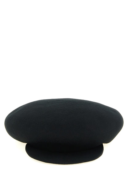 Baseball Cap by Yohji Yamamoto for men in polyethylene & polyurethane black features a distinguished silhouette, showcasing the distinguished design of the Japanese Polyethylene & Polyurethane Baseball Cap for a sophisticated, elevated look.