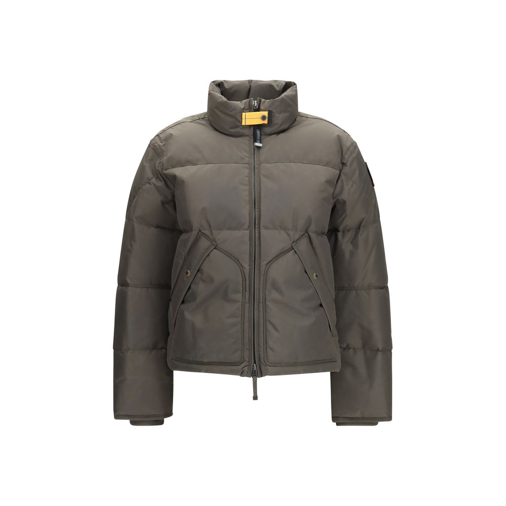 Puffer Jacket by Parajumpers for women in nylon duck & goose down bicolour & yellow presents a effortlessly chic silhouette, showcasing a sophisticated and premium pockets & insulated for a truly effortlessly chic finish.