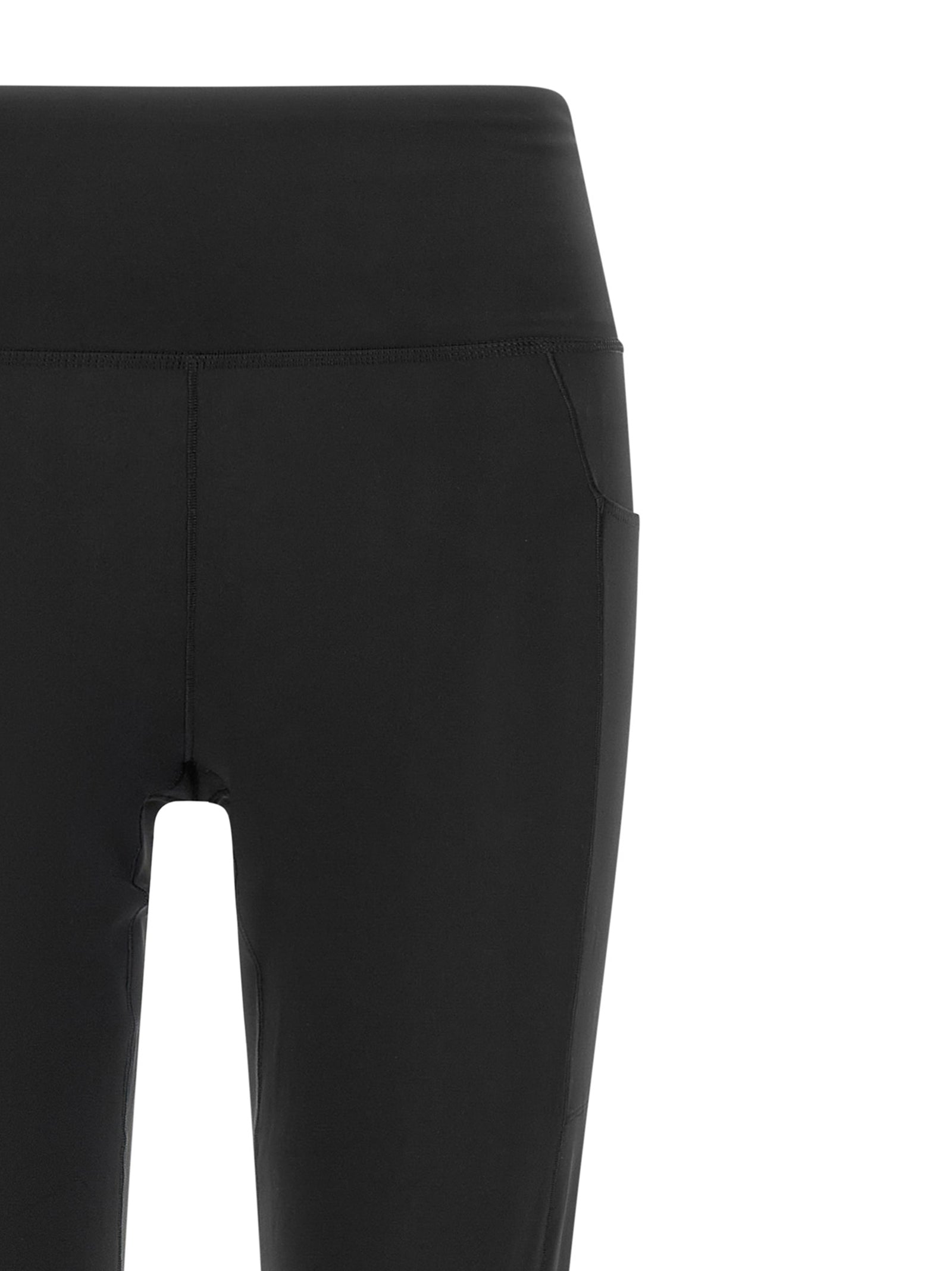 Activewear Leggings by Y-3 for women in stretch polyester black features an ergonomic leggings with , highlighting a ergonomic high rise and long for a premium, high-performance look.