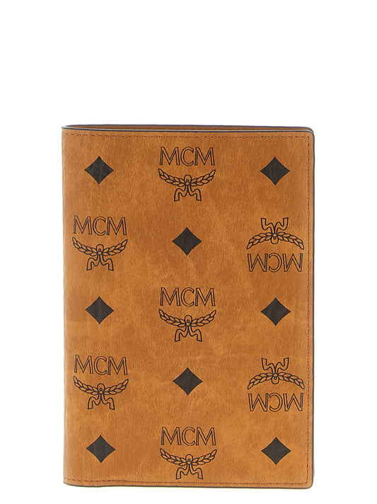 Wallet by MCM for men in polyester polyethylene polyethylene & cotton brown & monogram showcases a enchanting silhouette, artfully detailed with the signature style of the Visetos Polyester Polyethylene & Cotton Wallet and functional .