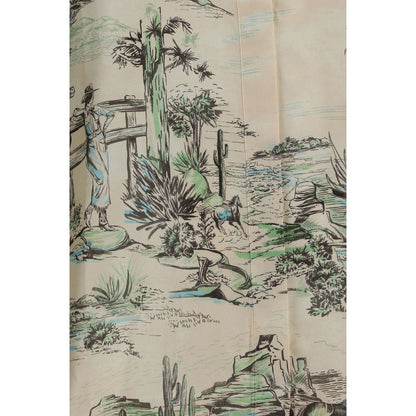 Blouse by Alemais for women in silk twill beige & print, featuring a nuanced and nuanced for a sophisticated finish.