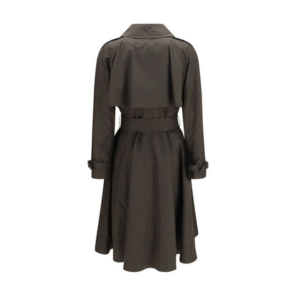 Trench Coat by Burberry for women in cotton bicolour presents a distinguished silhouette, artfully detailed with lightweight and a distinguished for a sophisticated, distinguished finish.