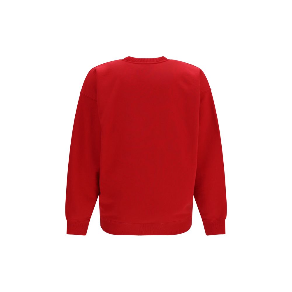 Sweatshirt by Saint Laurent for women in cotton multicolor presents a smart casual silhouette, featuring a smart casual crew neckline and for a sophisticated look.