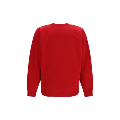 Sweatshirt by Saint Laurent for women in cotton multicolor presents a smart casual silhouette, featuring a smart casual crew neckline and for a sophisticated look.
