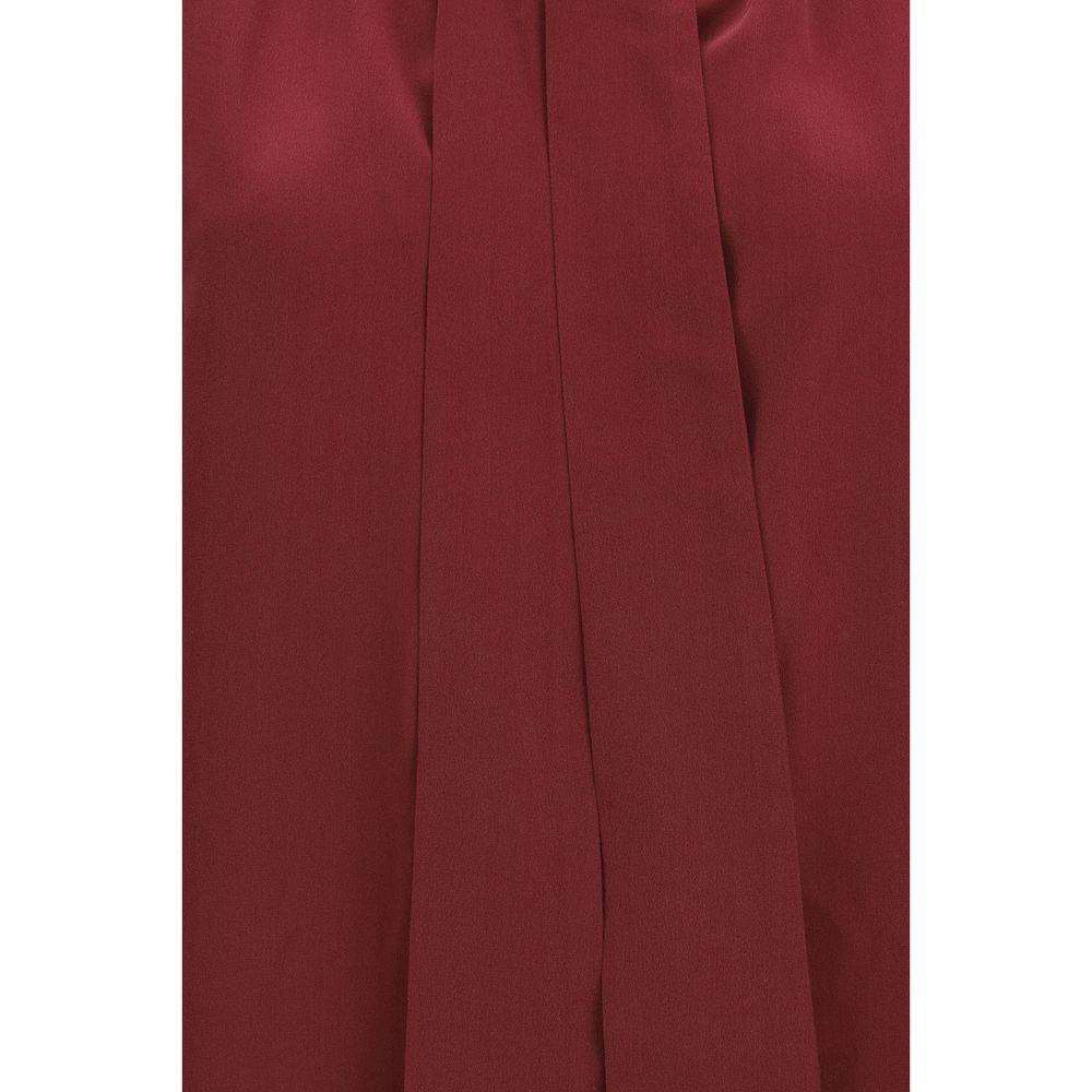 Blouse by Jacob Cohen for women in silk bordeaux features an polished silhouette, showcasing a sophisticated and detail for a truly polished finish.