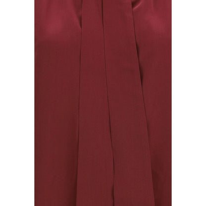 Blouse by Jacob Cohen for women in silk bordeaux features an polished silhouette, showcasing a sophisticated and detail for a truly polished finish.