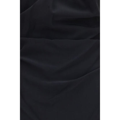 Dress by Vivienne Westwood for women in silk & viscose black showcases a striking silhouette, elegantly detailed with a , refined , and a striking long for a striking finish.