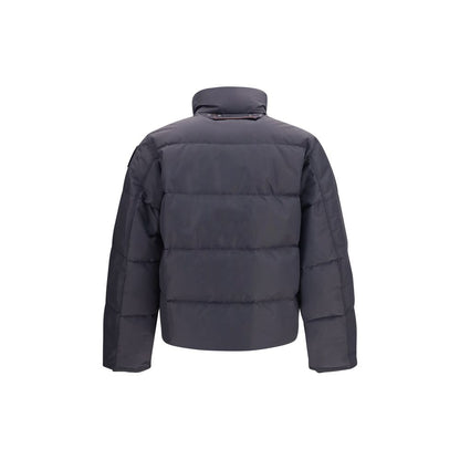 Puffer Jacket by Parajumpers for men in nylon duck & goose down gray & yellow presents a effortlessly chic silhouette, showcasing a sophisticated and premium pockets & insulated for a truly effortlessly chic finish.