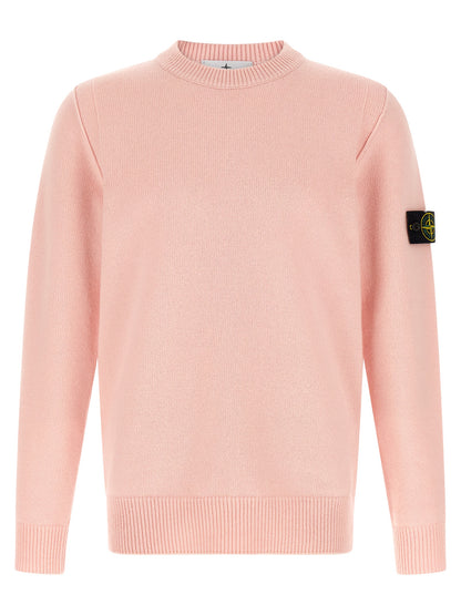 Stone Island Multicolor Virgin Wool Cardigan