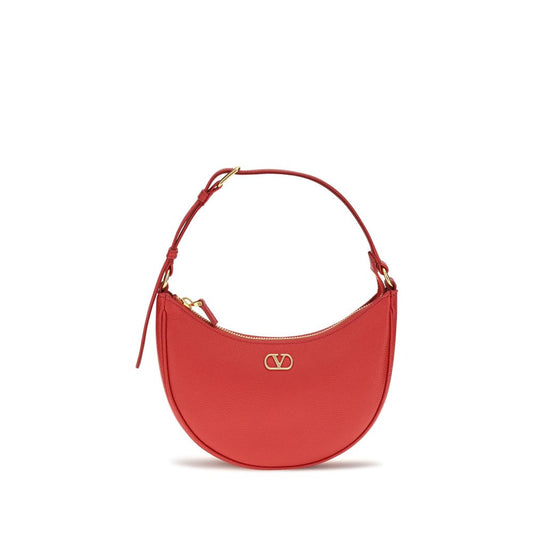 Mini Shoulder Hobo Bag by Valentino Garavani for women in bos taurus calfskin & lambskin leather multicolor & signature showcases a enviable silhouette, artfully detailed with a secure zipper, organized cardholder, and versatile shoulder-strap, adjustable-strap & handle for a enviable look.