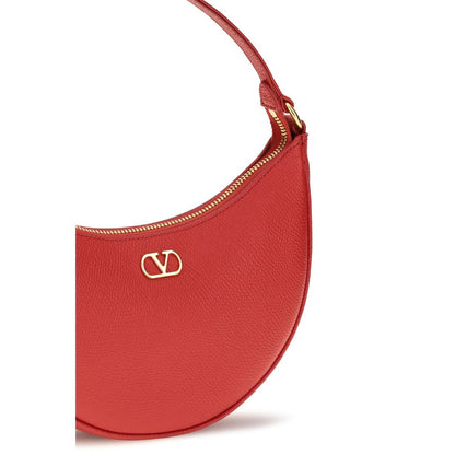 Mini Shoulder Hobo Bag by Valentino Garavani for women in bos taurus calfskin & lambskin leather multicolor & signature presents a versatile silhouette, showcasing a secure zipper and versatile cardholder with versatile shoulder-strap, adjustable-strap & handle for a sophisticated look.