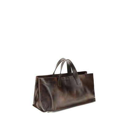Tote Handbag by Staud for women in leather brown features a refined silhouette, showcasing a secure , organized , and versatile handle for a refined finish.