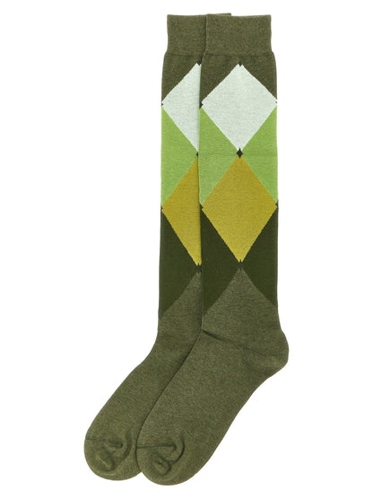 Socks by Ballantyne for men in cotton bicolour & patterned features a contemporary knit construction, showcasing the sophisticated design of this Men's Cotton Socks with its contemporary finish.