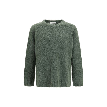 Sweatshirt by Laneus for men in polyamide wool bicolour presents a smart casual silhouette, featuring a smart casual crew neckline and long-sleeve for a sophisticated look.