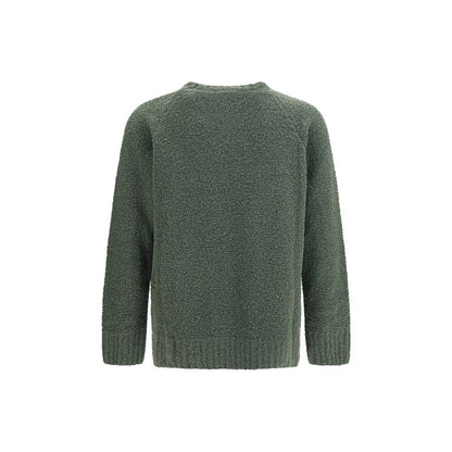 Sweatshirt by Laneus for men in polyamide wool bicolour features an exquisite silhouette, showcasing and crew neckline details for a exquisite look.