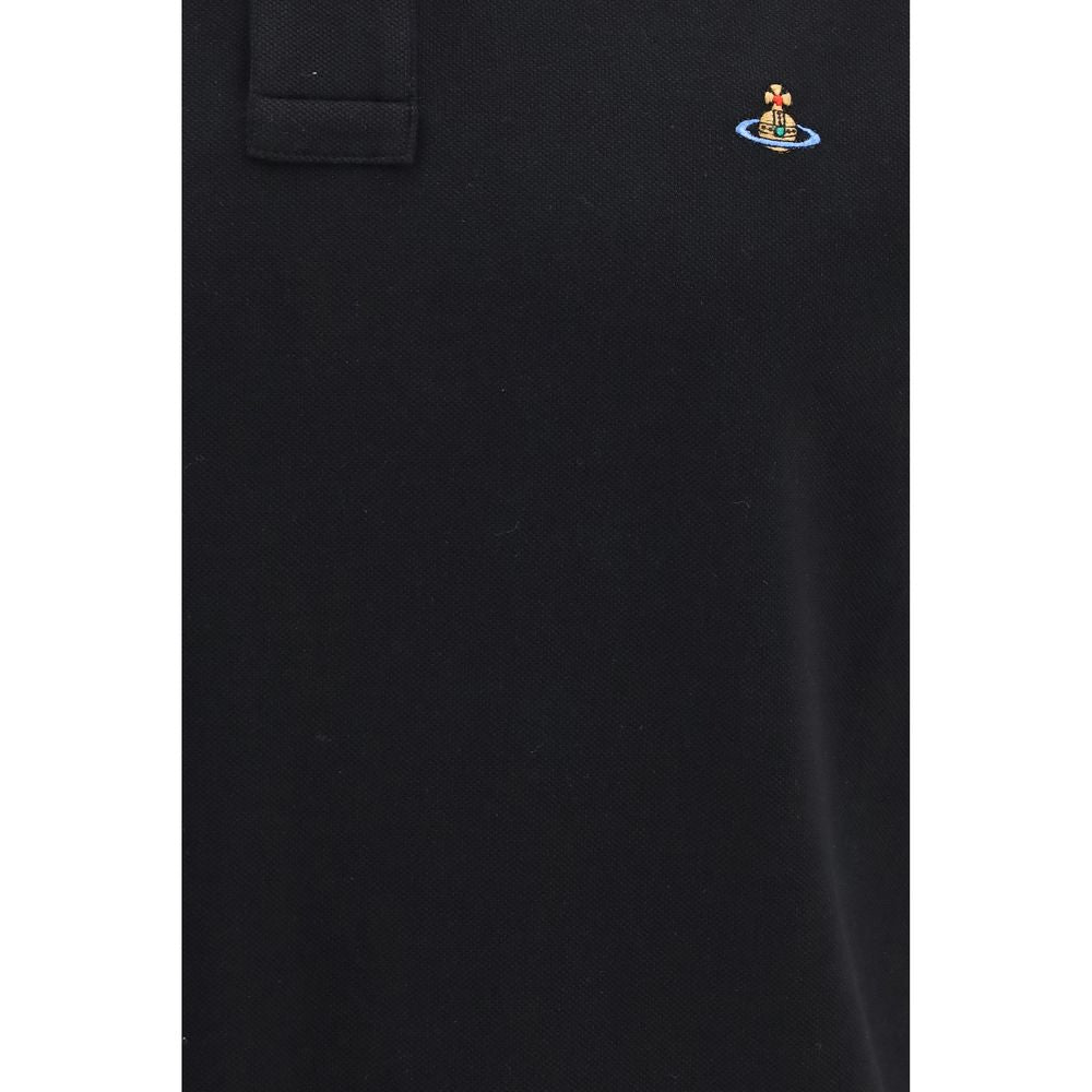 This Polo Shirt by Vivienne Westwood for men in cotton black, multicolor & striped presents a flawless silhouette, showcasing flawless detailing and a refined for a truly flawless aesthetic.