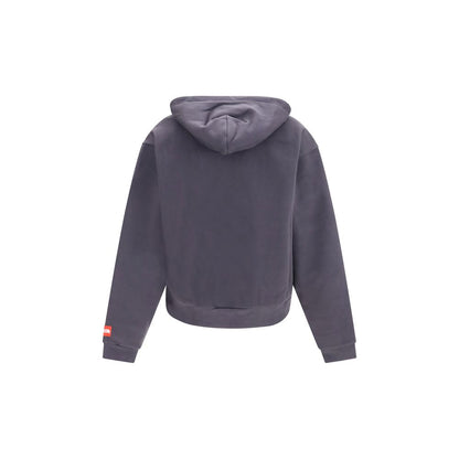 Sweatshirt Hoodie by The North Face for men in cotton polyester gray & red features an luminous silhouette, showcasing a sophisticated hooded neckline and for a truly luminous look.