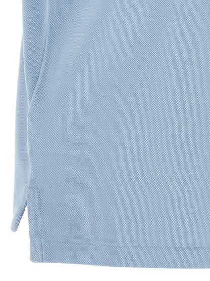 This Polo Shirt by Polo Ralph Lauren for men in cotton blue presents a flawless silhouette, showcasing flawless detailing and a refined for a truly flawless aesthetic.
