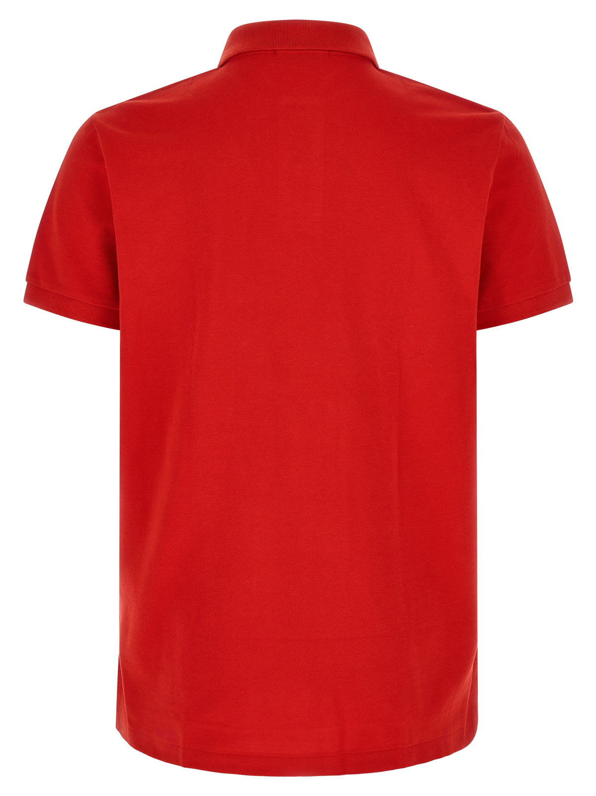 Polo Shirt by Polo Ralph Lauren for men in cotton multicolor & red presents a distinguished silhouette, showcasing a sophisticated and distinguished for a truly distinguished finish.