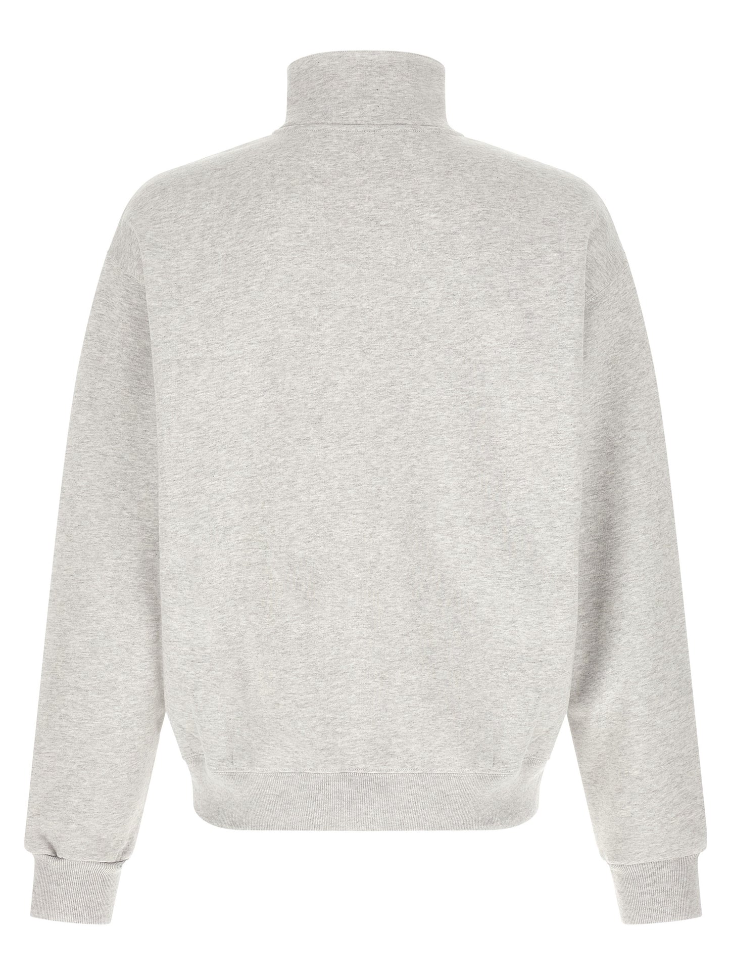 Sweatshirt by Jacquemus for men in cotton beige, gray & silver presents a smart casual silhouette, featuring a smart casual high-neck neckline and for a sophisticated look.