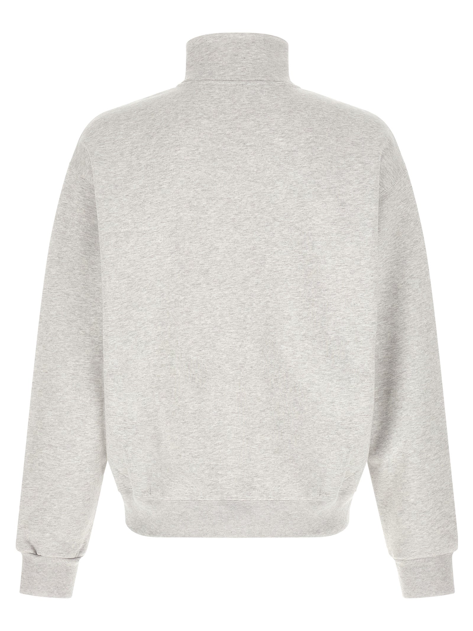 Sweatshirt by Jacquemus for men in cotton beige, gray & silver presents a smart casual silhouette, featuring a smart casual high-neck neckline and for a sophisticated look.