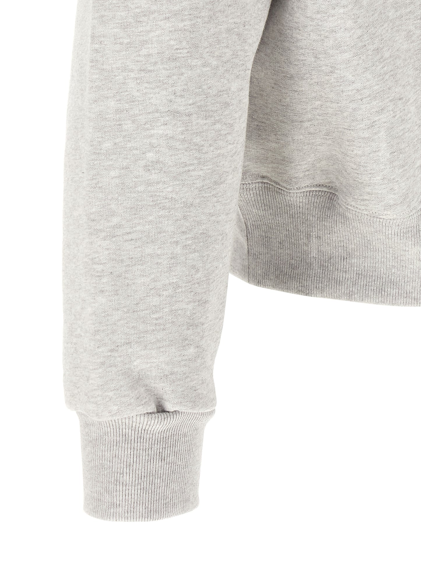 Sweatshirt by Jacquemus for men in cotton beige, gray & silver features an exquisite silhouette, showcasing and details for a exquisite look.