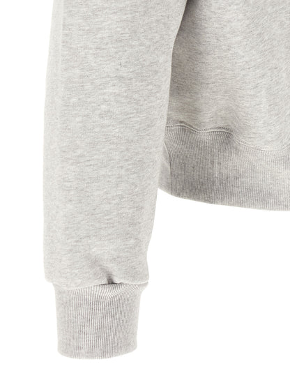 Sweatshirt by Jacquemus for men in cotton beige, gray & silver features an exquisite silhouette, showcasing and details for a exquisite look.