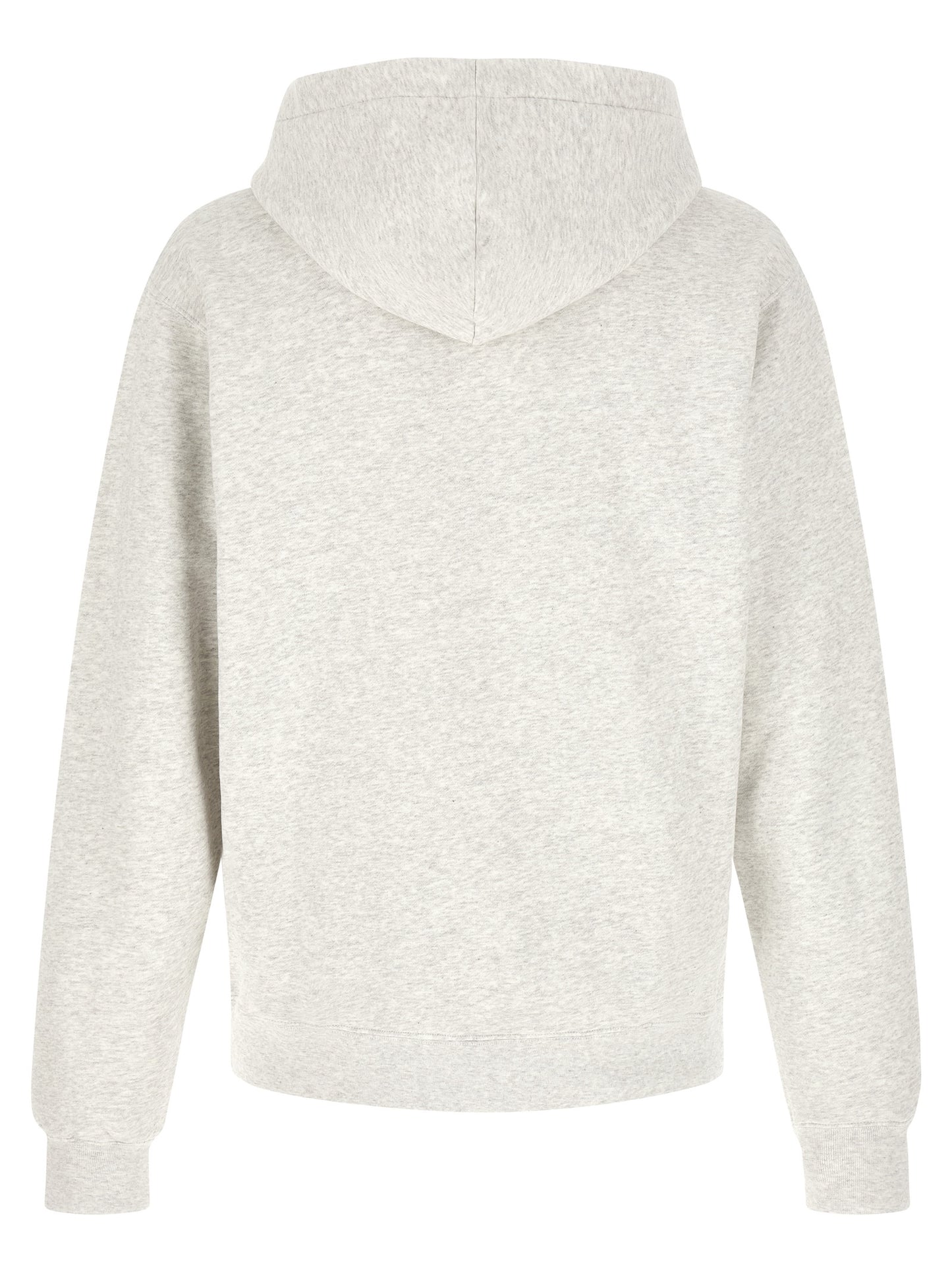 Sweatshirt Hoodie by Jacquemus for men in cotton gray features an dramatic silhouette, showcasing a sophisticated hooded neckline and dramatic for a refined, modern aesthetic.