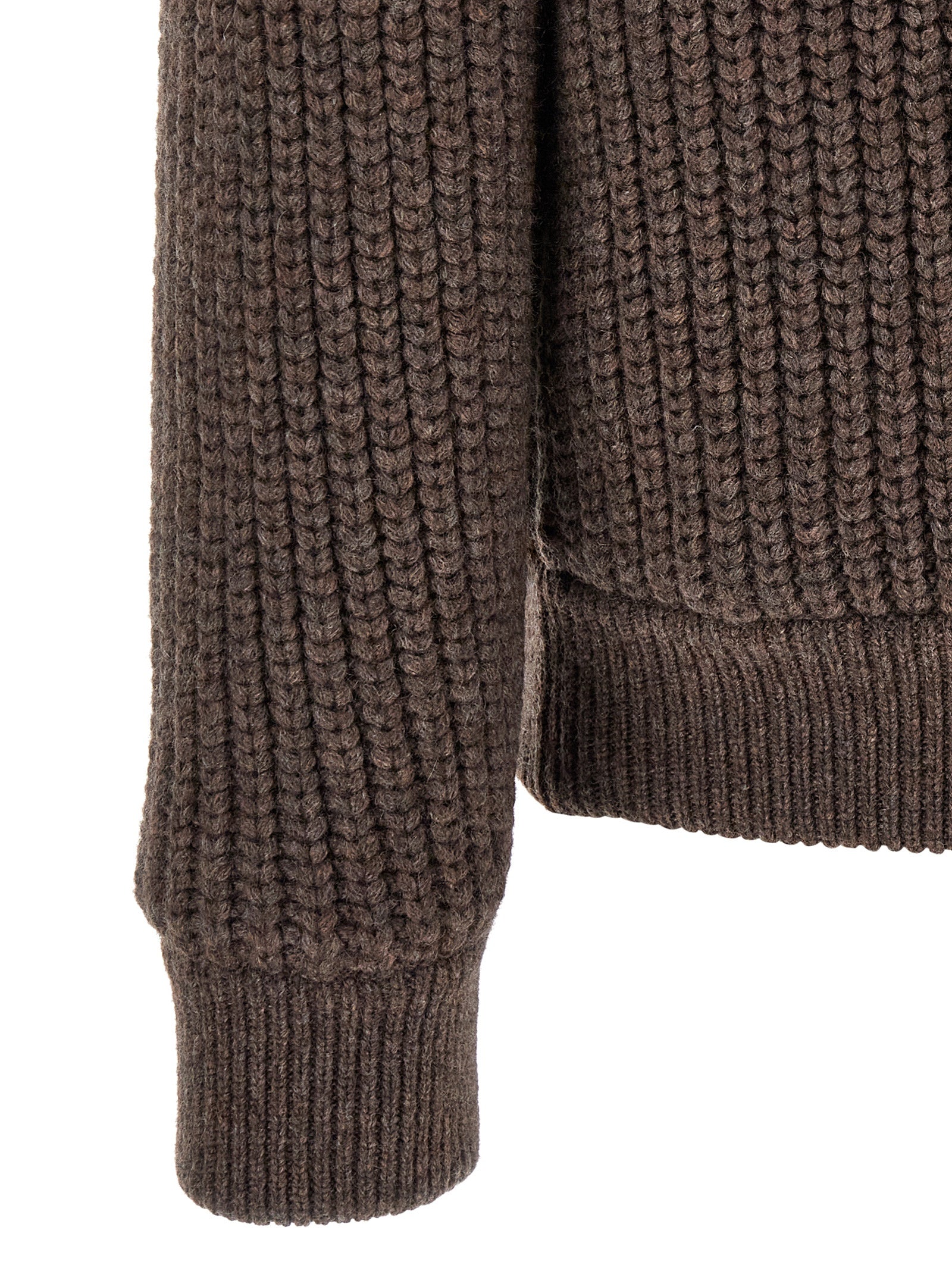 Jacket by Brunello Cucinelli for men in suede lamb leather brown features a smart silhouette, perfectly accentuated by its unique and functional pockets for a smart finish.