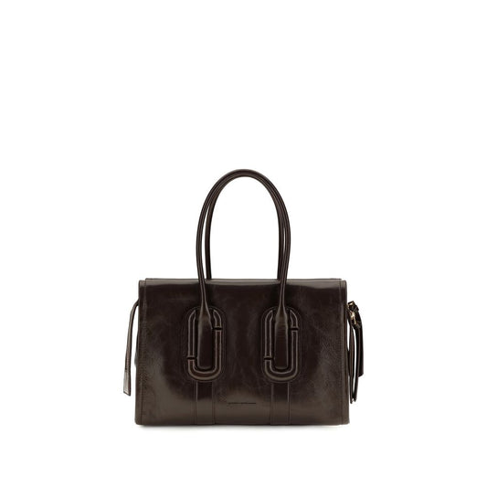 Shoulder Tote Bag by Marc Jacobs for women in bos taurus calf leather brown showcases a enviable silhouette, artfully detailed with a secure zipper, organized , and versatile shoulder-strap for a enviable look.