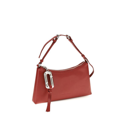 Mini Shoulder Bag by Marc Jacobs for women in twill & bos taurus calf leather multicolor features an effortlessly chic silhouette with a secure zipper, ample cardholder, and versatile shoulder-strap & adjustable-strap for effortlessly chic everyday luxury.
