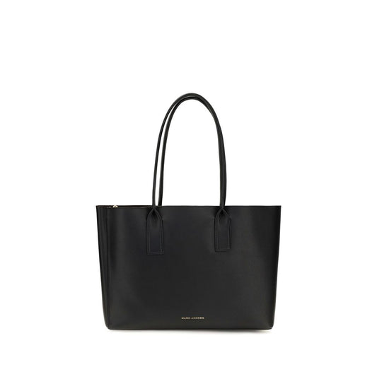 Shoulder Tote Bag by Marc Jacobs for women in bos taurus calf leather black & gold features a effortless sophistication silhouette, secured by a with ample and versatile shoulder-strap & handle for a effortless sophistication finish.