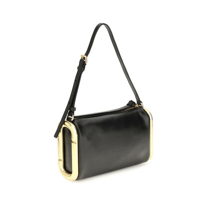 Small Shoulder Bag by Marc Jacobs for women in bos taurus calf leather black features an effortlessly chic silhouette with a secure zipper, ample , and versatile shoulder-strap & adjustable-strap for effortlessly chic everyday luxury.