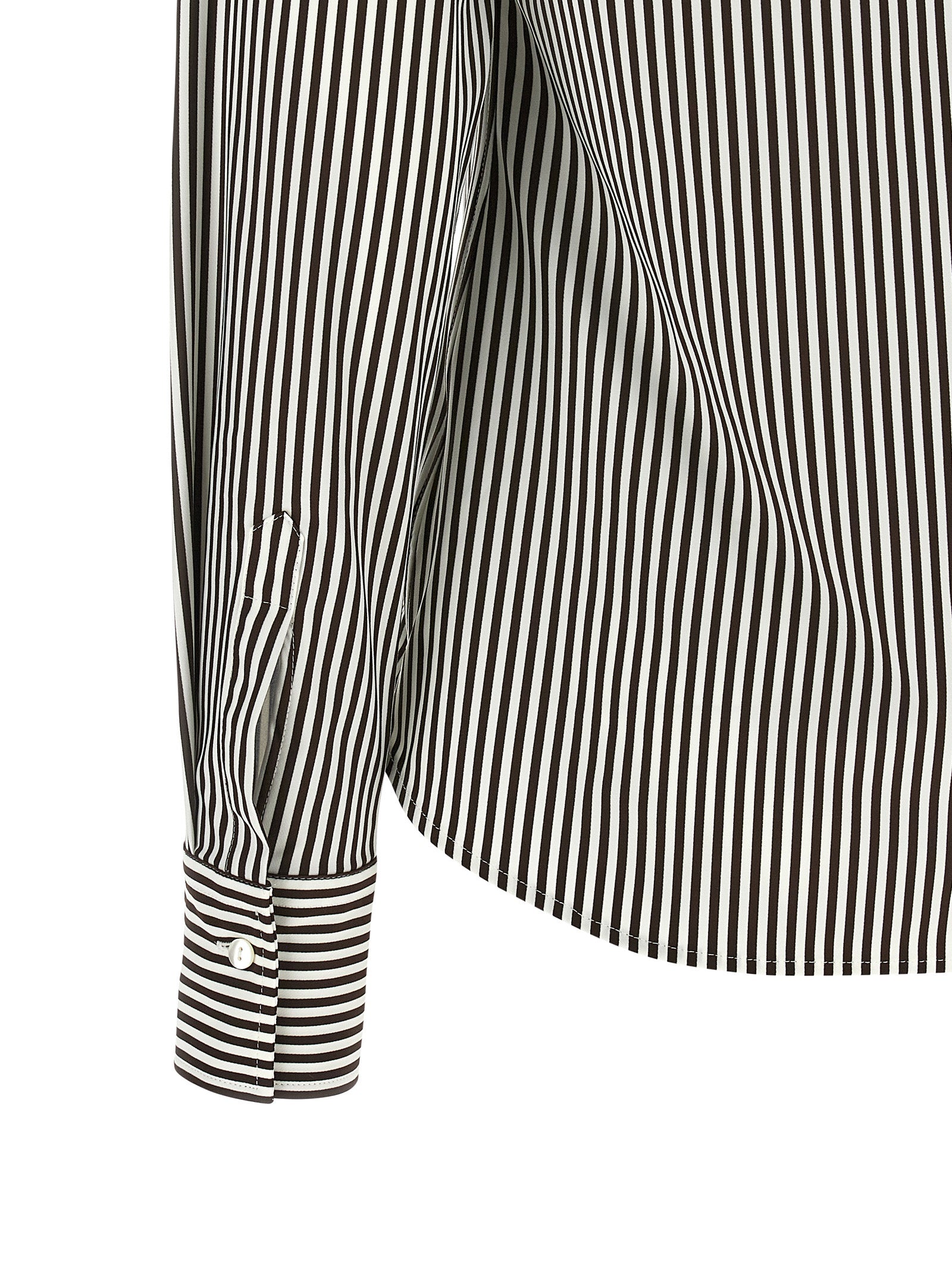 Blouse by XACUS for women in polyamide bicolour, patterned & striped features an polished silhouette, showcasing a sophisticated and detail for a truly polished finish.