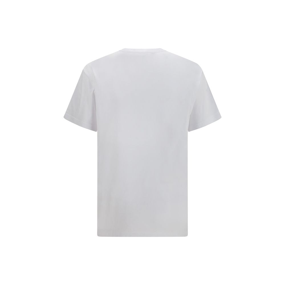 T-Shirt by Vivienne Westwood for men in cotton multicolor & white features an on trend silhouette, perfectly showcasing a on trend and crew neckline for an elevated aesthetic.