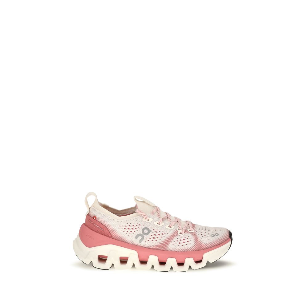 Athletic Sneakers by ON for women in rubber & fabric multicolor presents a sleek silhouette, perfectly capturing the low-top chunky style essence of Women's Low Top Chunky Rubber & Fabric Athletic Sneakers with its sleek design and premium finish.