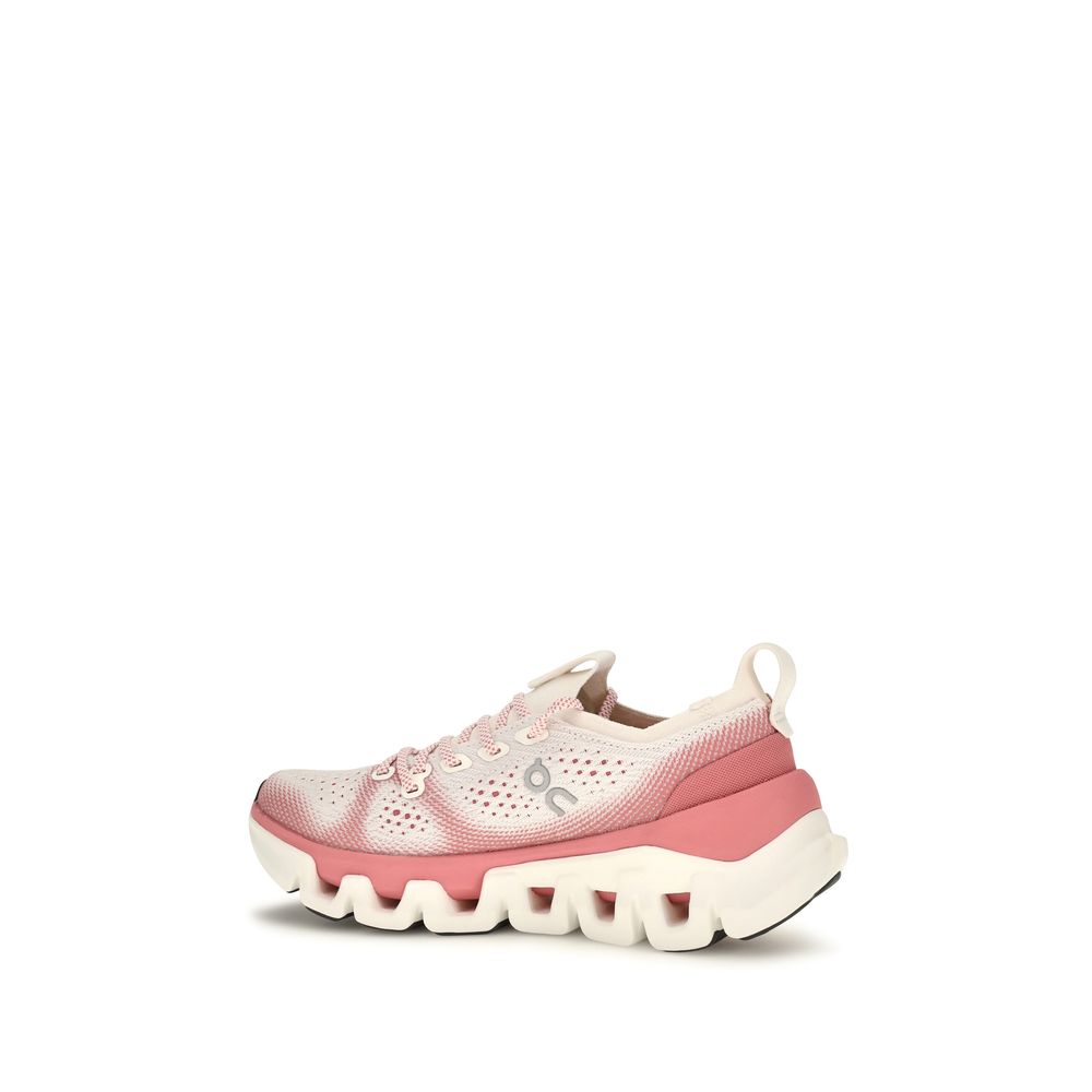 Athletic Sneakers by ON for women in rubber & fabric multicolor features an timeless silhouette from the Women's Low Top Chunky Rubber & Fabric Athletic Sneakers collection, showcasing a timeless low-top chunky style for a timeless look.