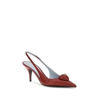 High-Heel Slingback Pumps Heels by Valentino Garavani for women in bos taurus calf leather gold, multicolor & signature showcases a exquisite silhouette, perfectly accentuating Heart V Logo Women's Bos Taurus Calf Leather High-Heel Slingback Pumps Heels with a exquisite high-heel and exquisite .
