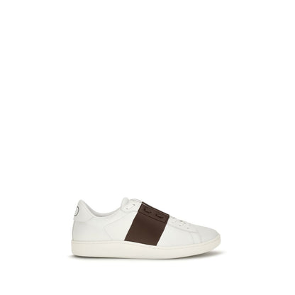 Sneakers by Valentino Garavani for men in bos taurus calf leather white features an timeless silhouette from the Men's Low Top Slip On Bos Taurus Calf Leather Sneakers collection, showcasing a signature low-top slip-on style with an timeless finish.