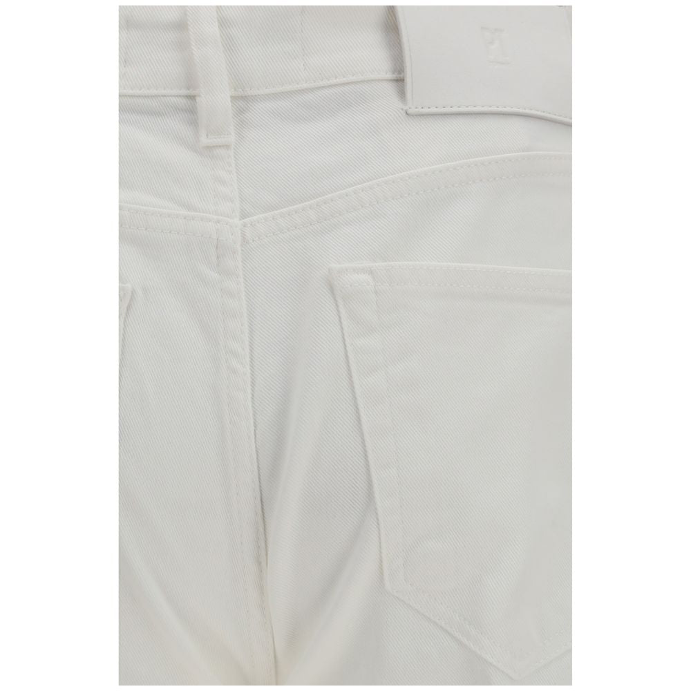Jeans by PT Torino for men in denim cotton white & patterned features a refined silhouette with a refined regular-fit & slim, defined by a and a refined long for a refined finish.