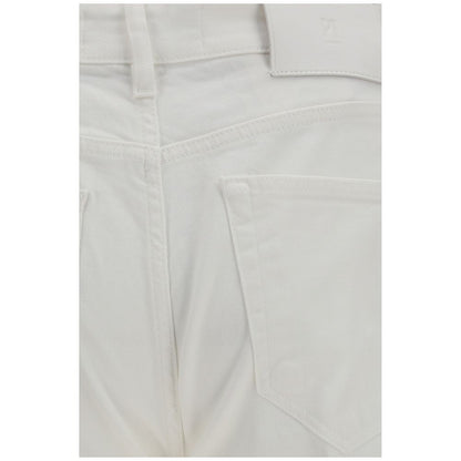 Jeans by PT Torino for men in denim cotton white & patterned features a refined silhouette with a refined regular-fit & slim, defined by a and a refined long for a refined finish.
