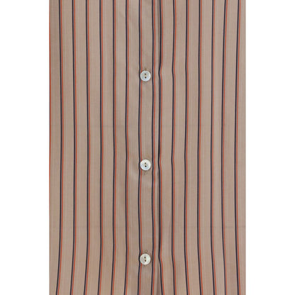 Shirt by Kristina Ti for women in silk & viscose multicolor, pearl, patterned & striped features an polished silhouette, showcasing a sophisticated and detail for a truly polished finish.